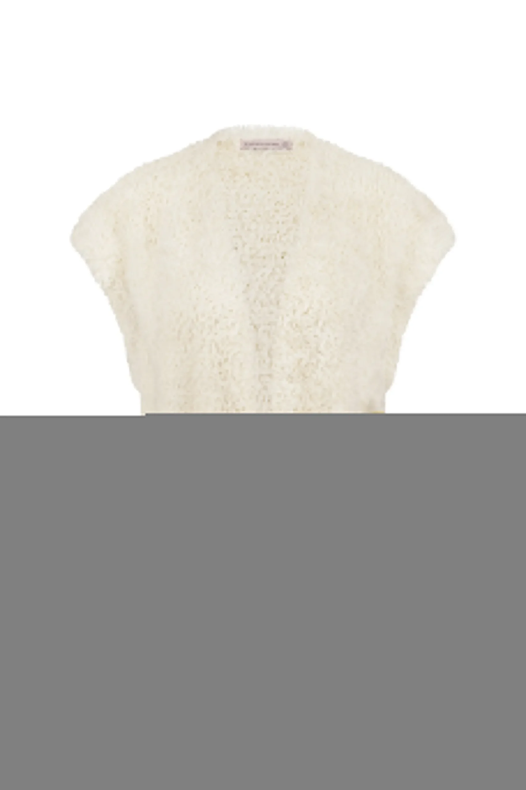 Marly fluffy waistcoat -|Studio Anneloes Best