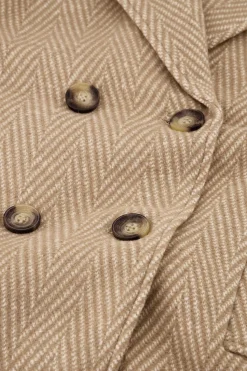 Meriel herringbone jacket -|Studio Anneloes Clearance