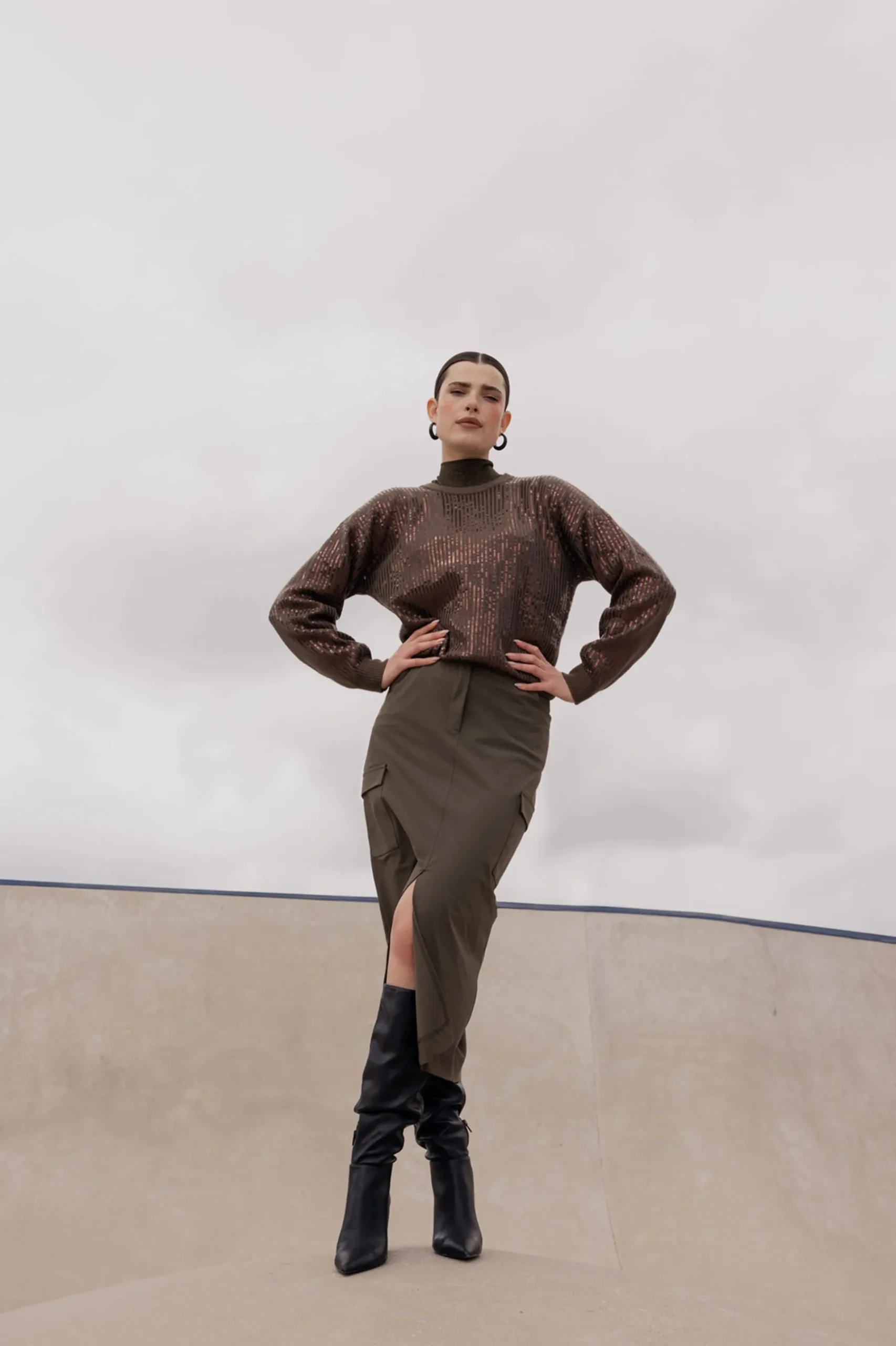 Nadia Cargo skirt -|Studio Anneloes Hot