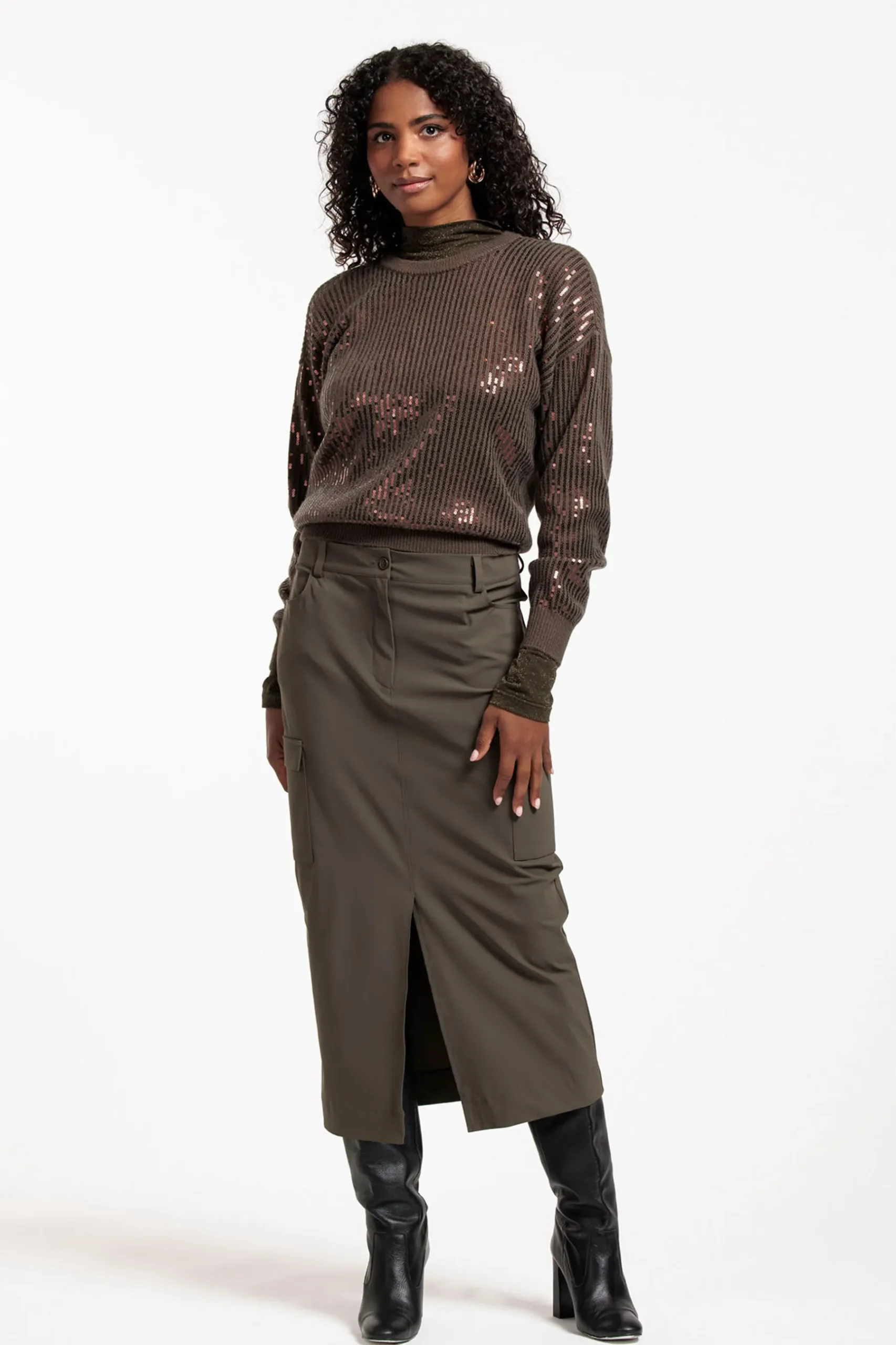 Nadia Cargo skirt -|Studio Anneloes Hot