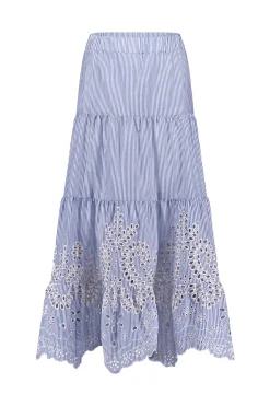 Nola embroidery skirt -|Studio Anneloes Fashion