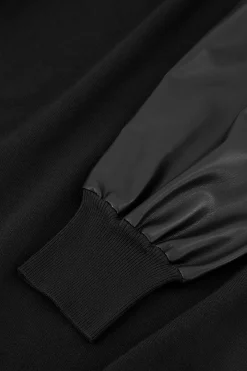 Noortje faux leather pullover -|Studio Anneloes Sale