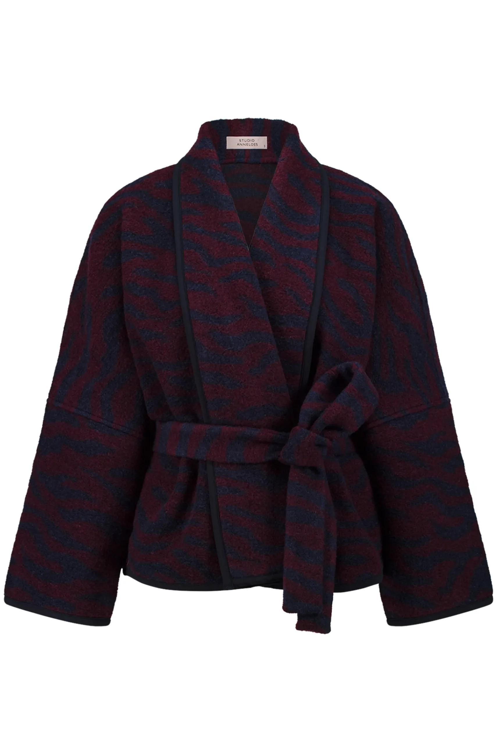 Oralee wool zebra jacket -|Studio Anneloes Outlet