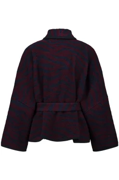 Oralee wool zebra jacket -|Studio Anneloes Outlet