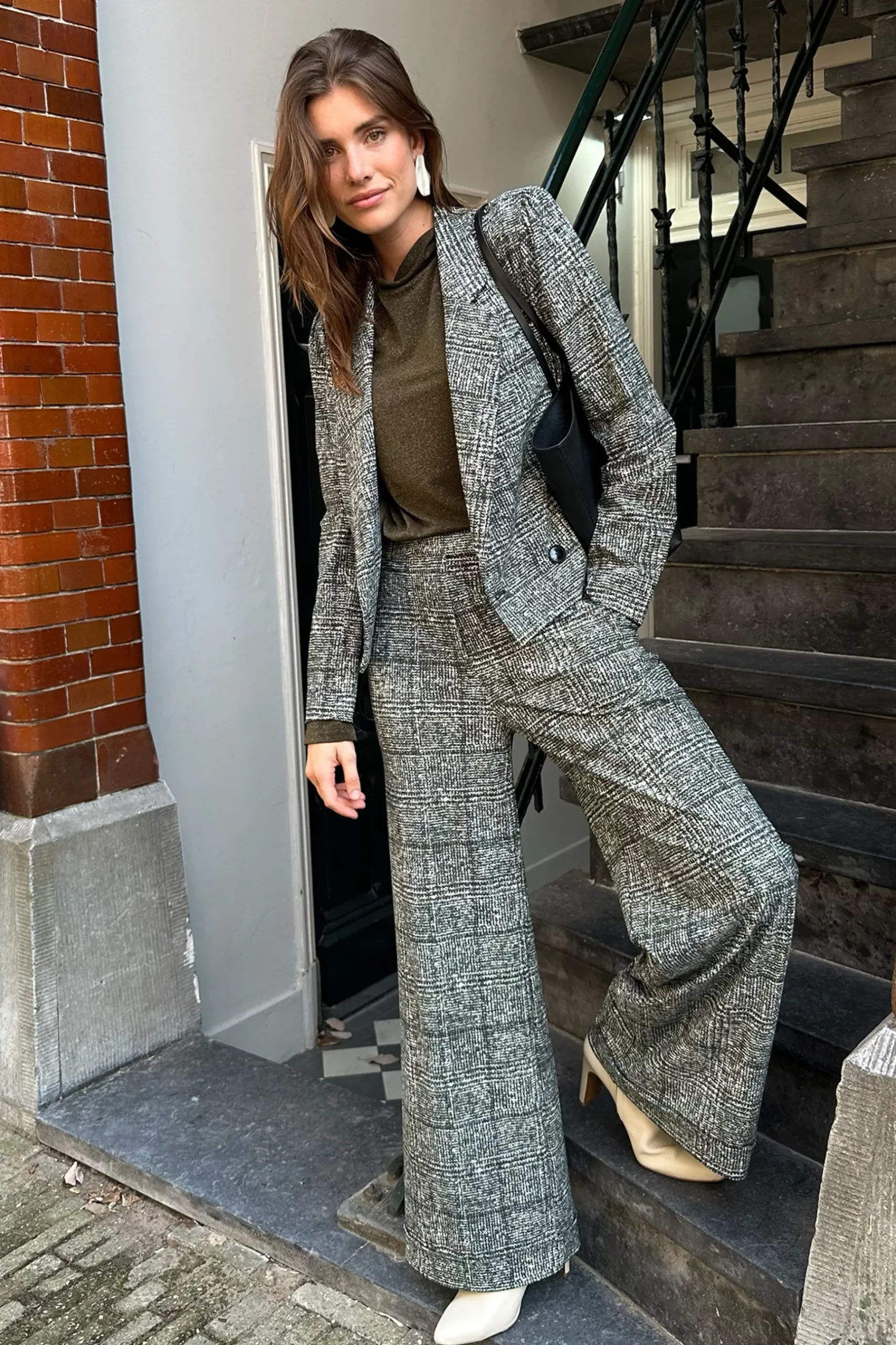 Ozzie Check trousers -|Studio Anneloes New