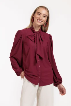 Poppy bow blouse -|Studio Anneloes Hot