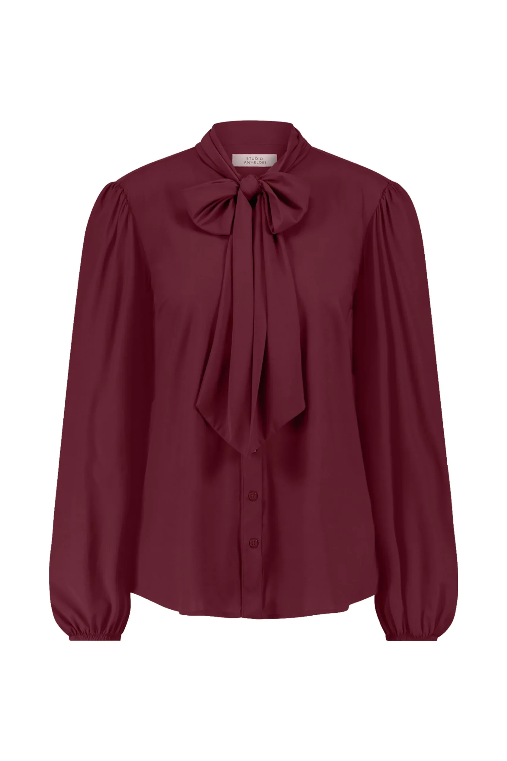 Poppy bow blouse -|Studio Anneloes Hot