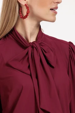 Poppy bow blouse -|Studio Anneloes Hot