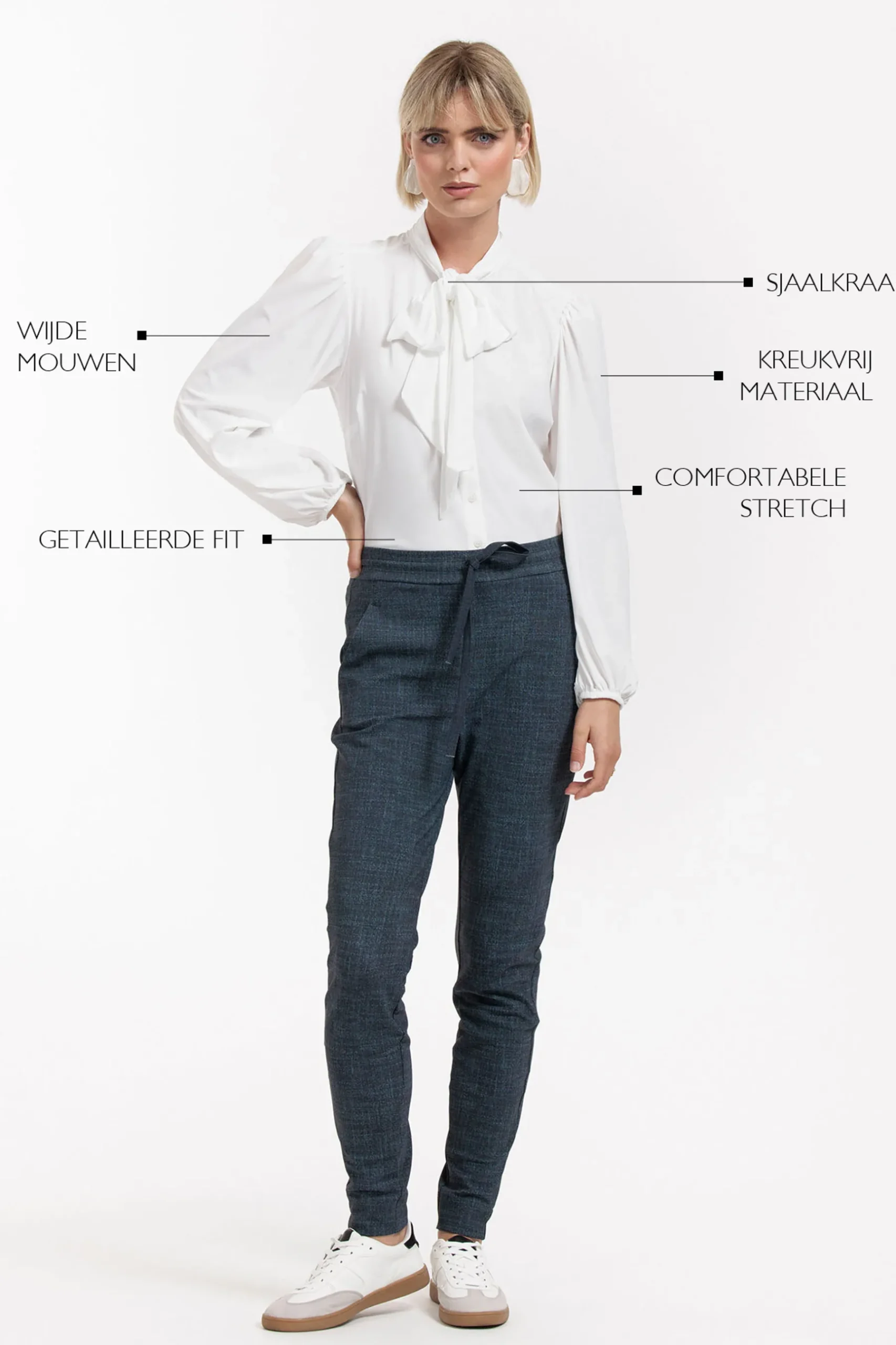 Poppy bow blouse -|Studio Anneloes Online
