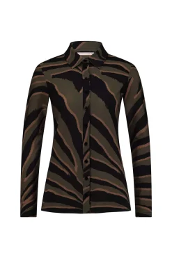 Poppy zebra shirt -|Studio Anneloes Hot