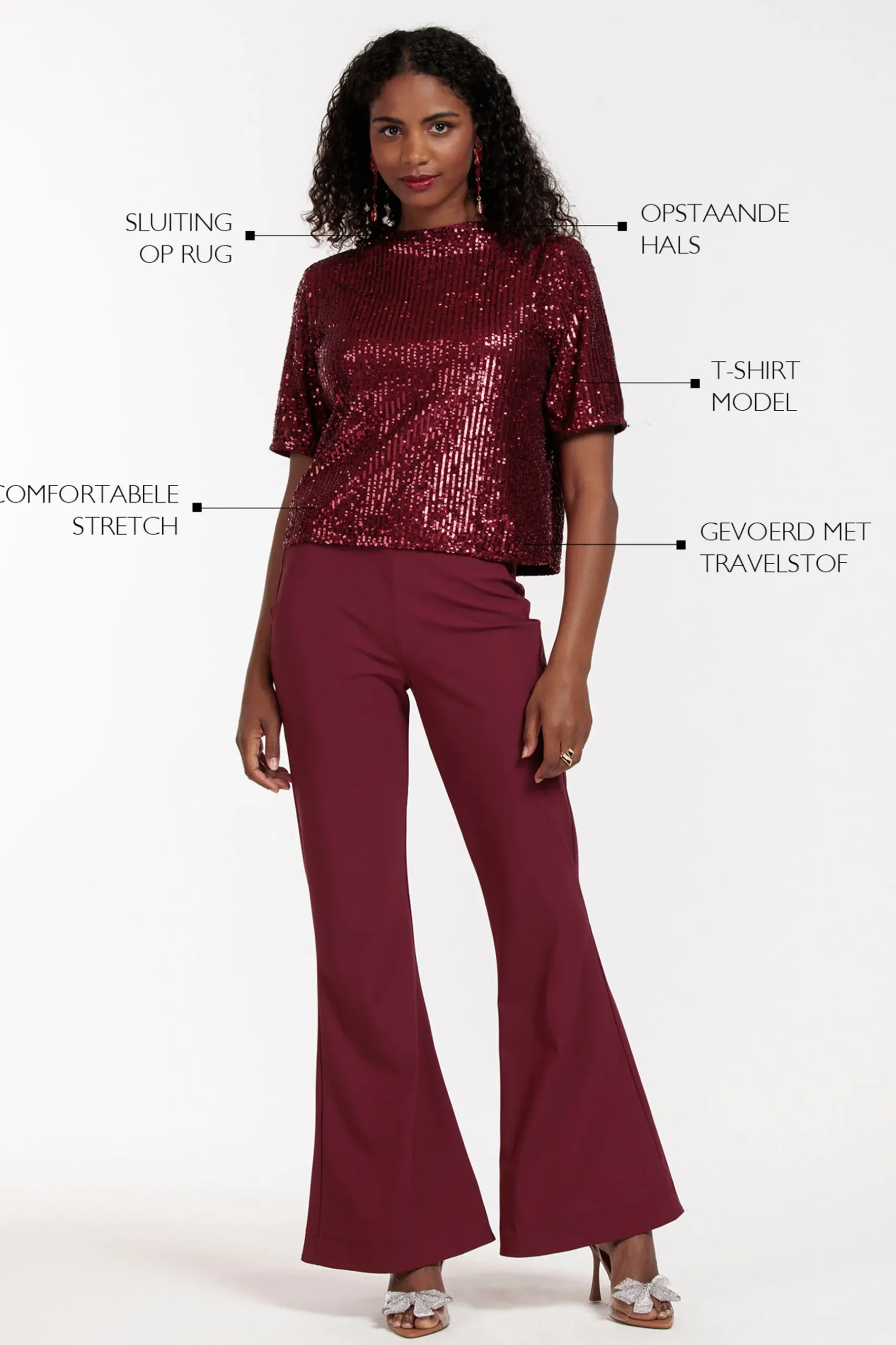 Princess sequins top -|Studio Anneloes Clearance