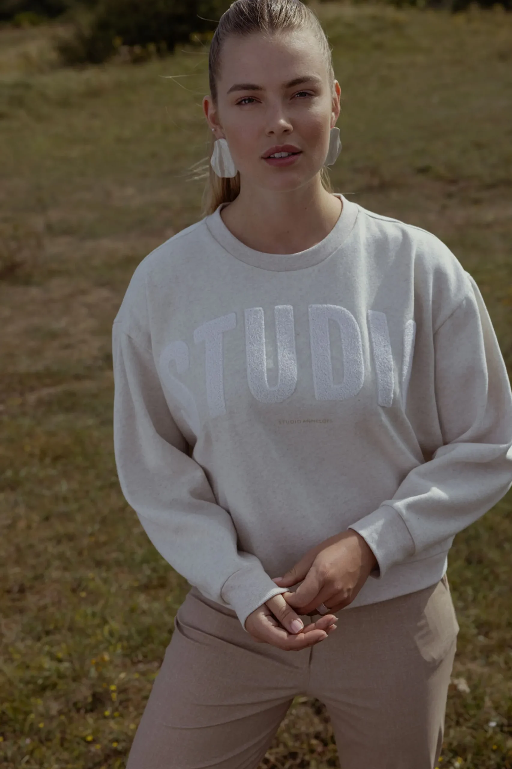 Puck teddy sweater -|Studio Anneloes Clearance