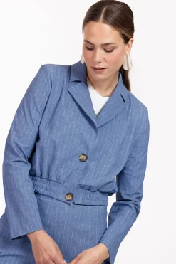 Ruby pinstripe blazer -|Studio Anneloes New