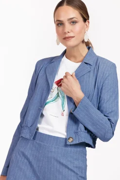 Ruby pinstripe blazer -|Studio Anneloes New