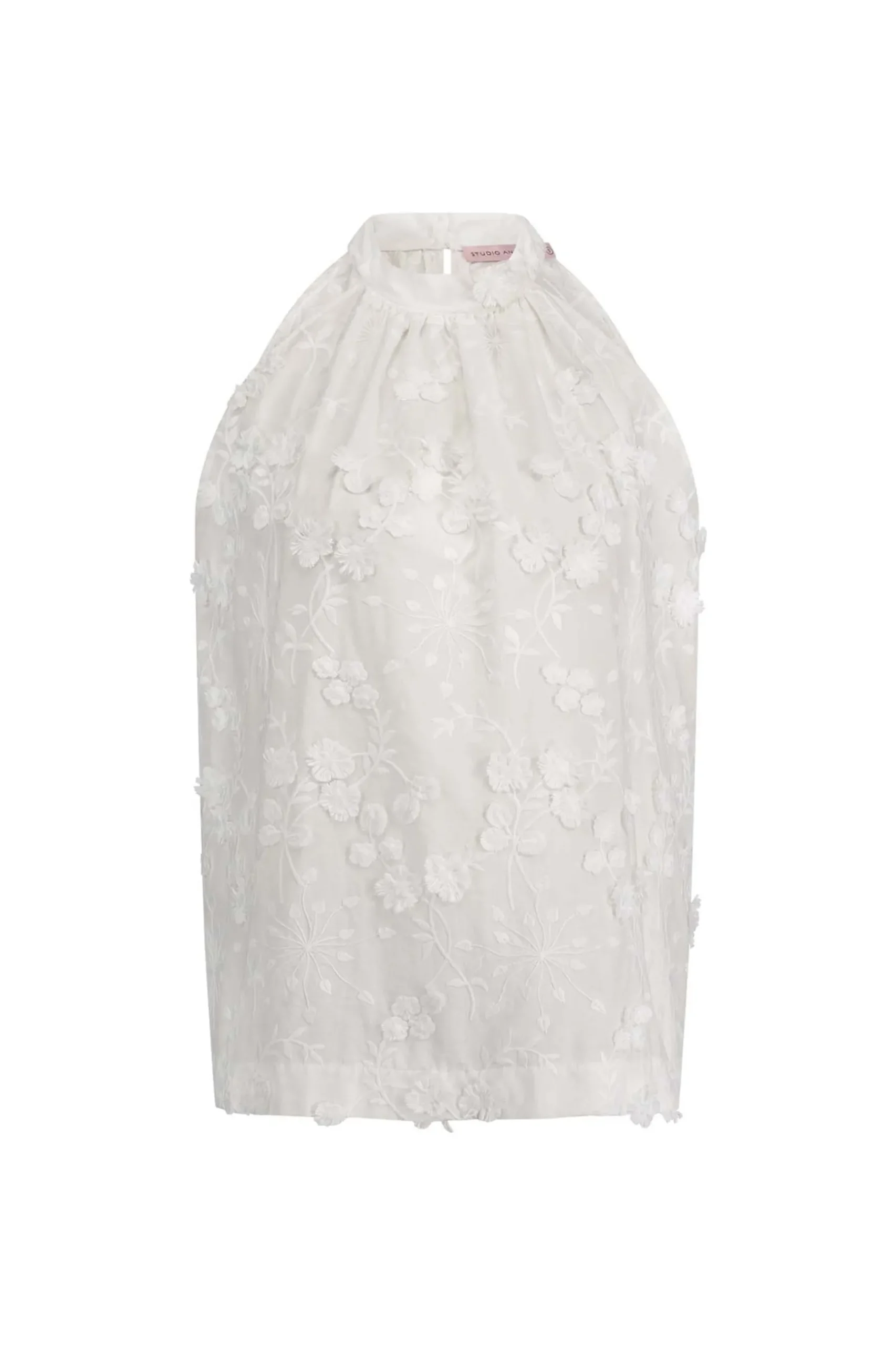 Sara fringe embroidery top -|Studio Anneloes Best