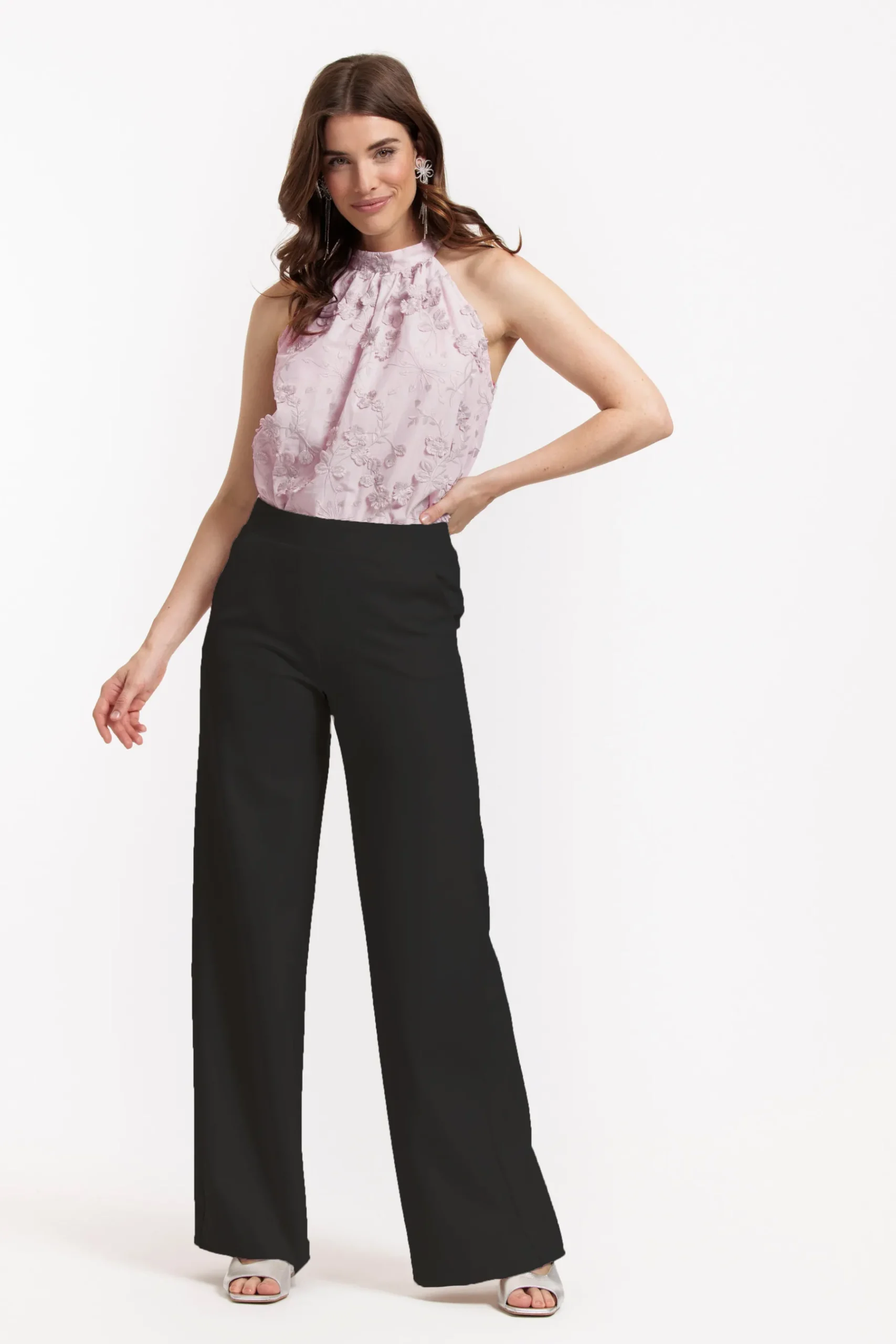 Sara fringe embroidery top -|Studio Anneloes New