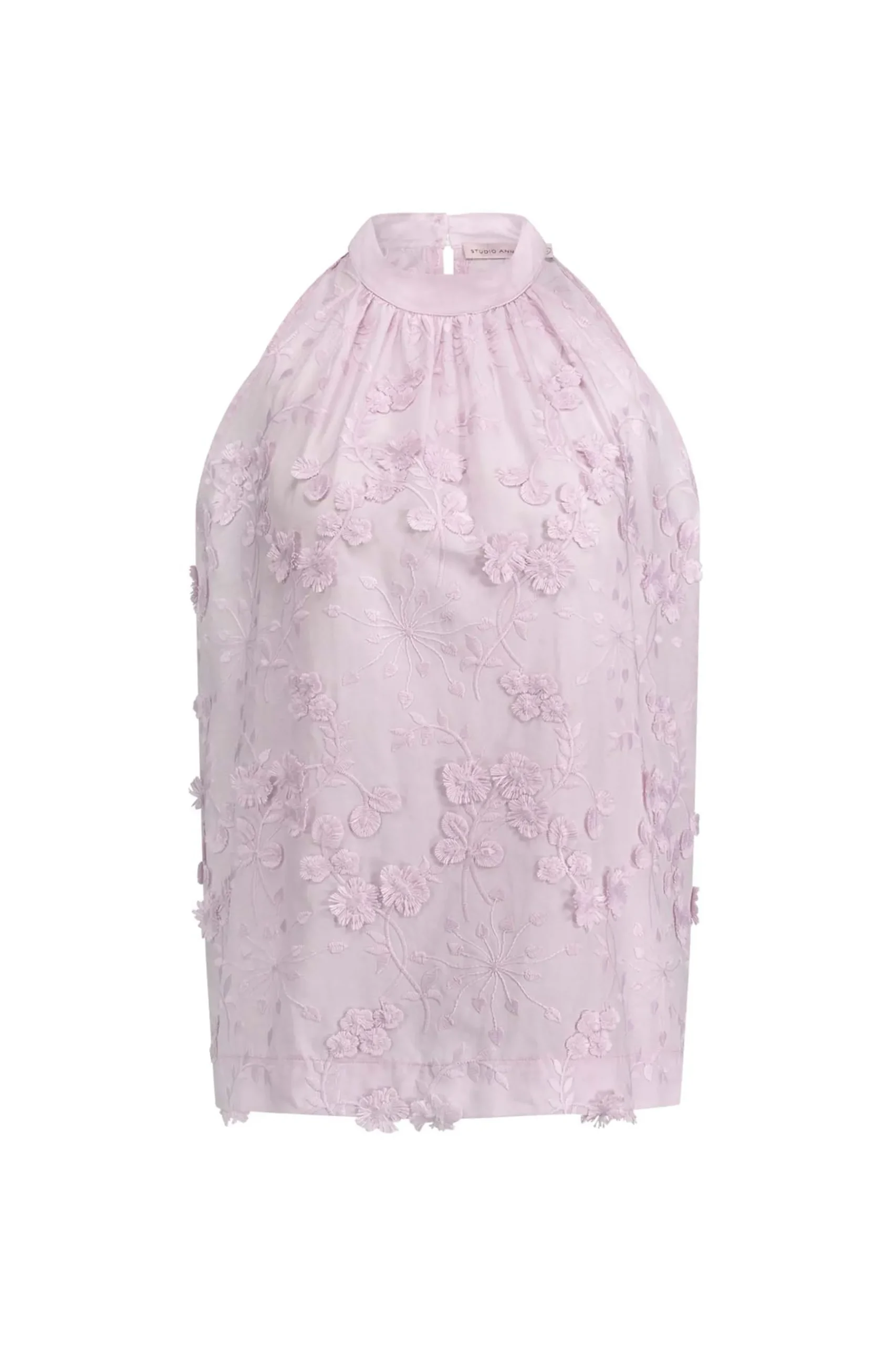 Sara fringe embroidery top -|Studio Anneloes New
