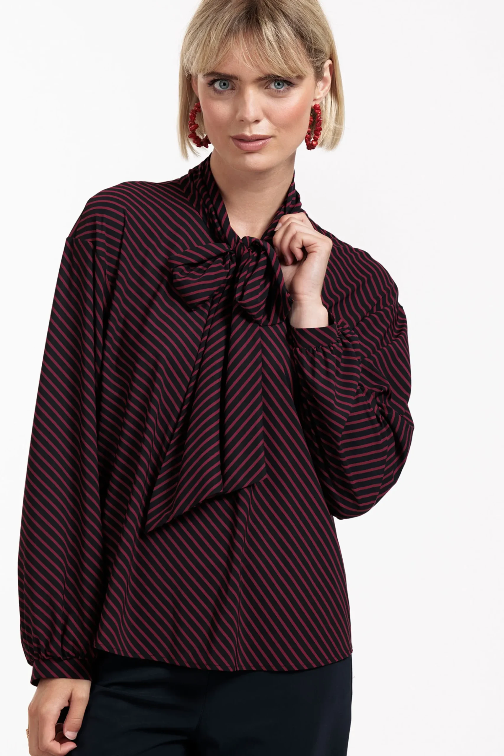 Sheila stripe blouse -|Studio Anneloes Outlet