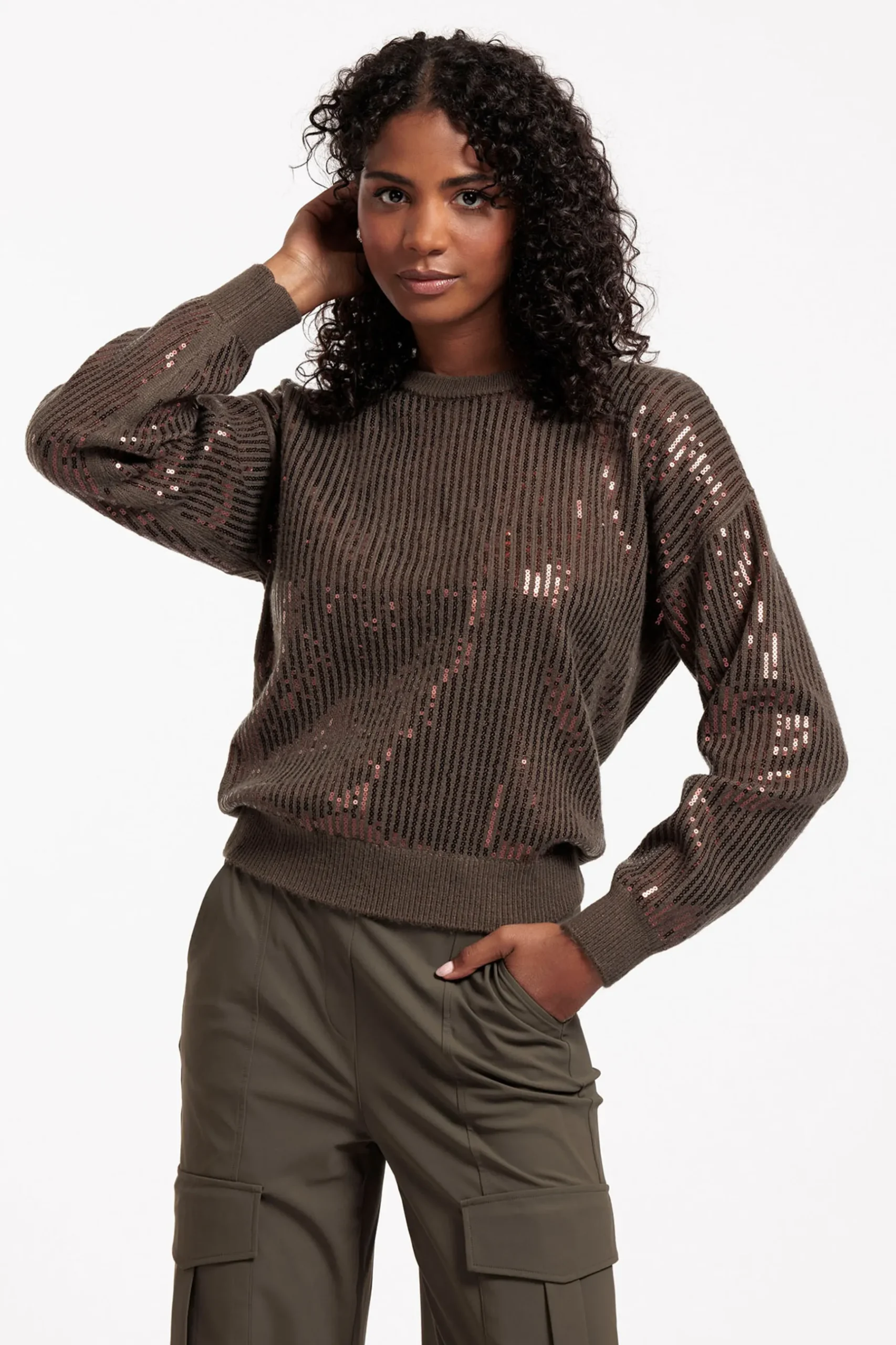 Shelby sequins pullover -|Studio Anneloes Outlet