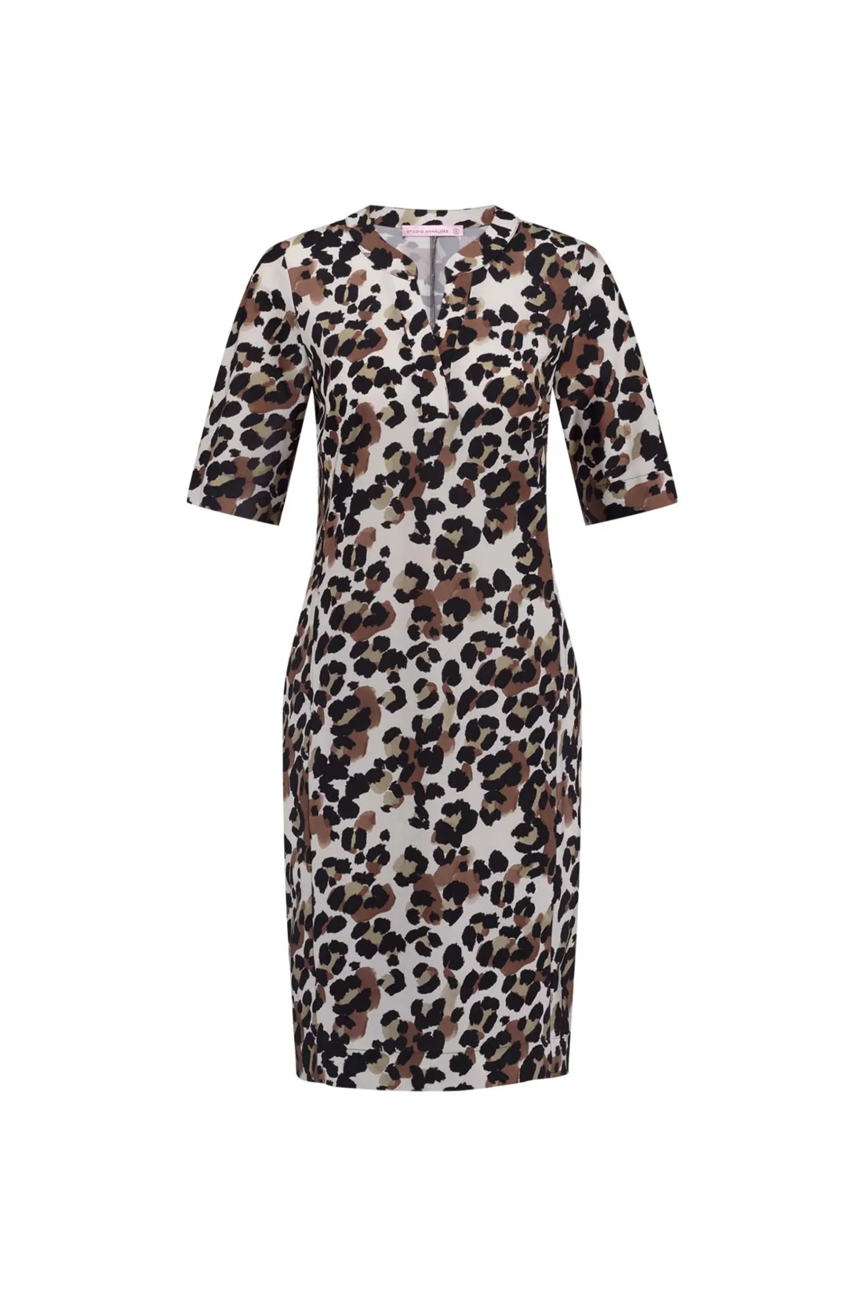 Simplicity leopard dress -|Studio Anneloes Outlet