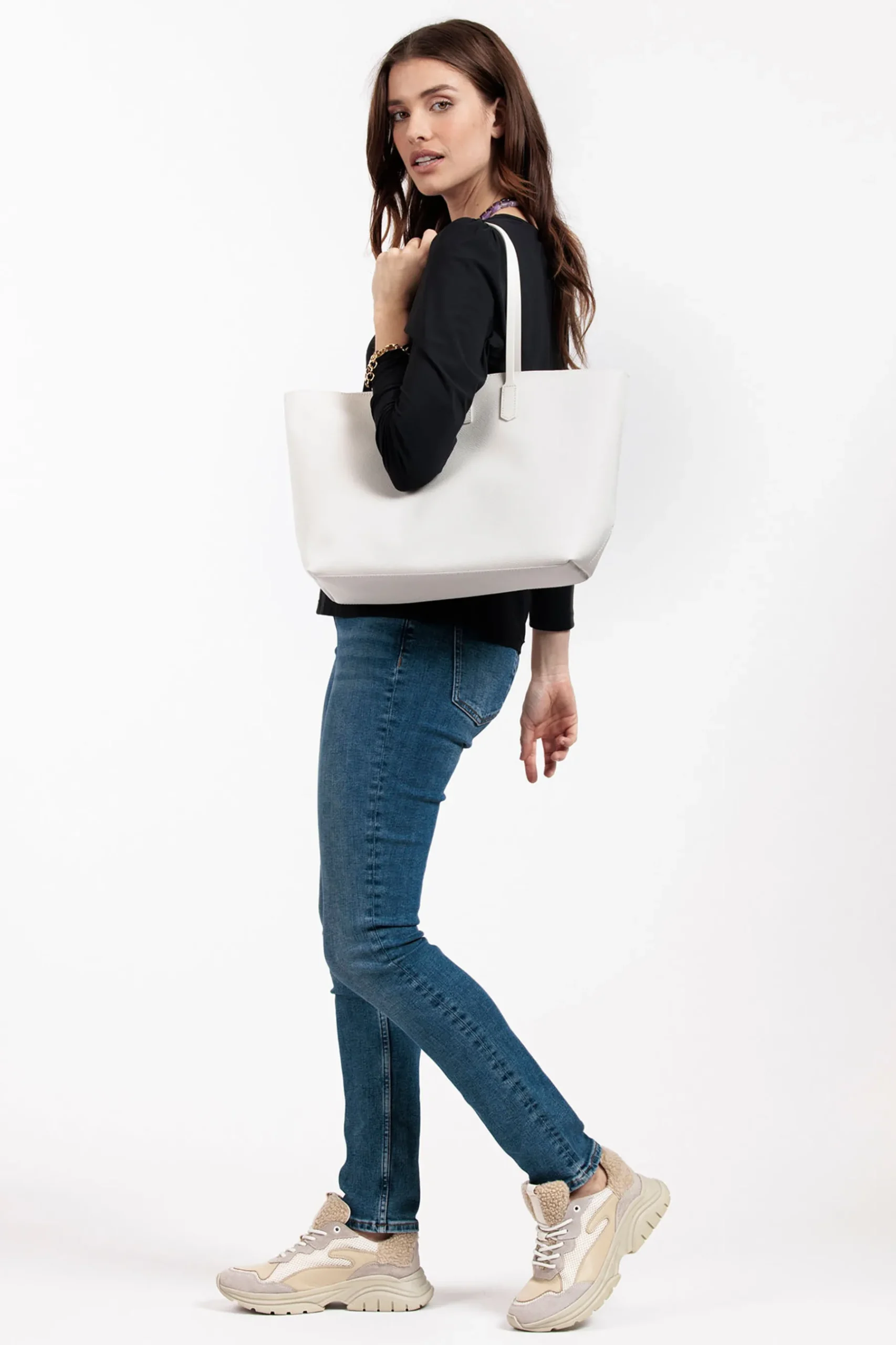 Sneakers SA teddy essentials -|Studio Anneloes Fashion