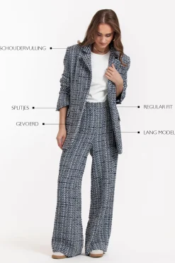 Sofie tweed blazer -|Studio Anneloes Best