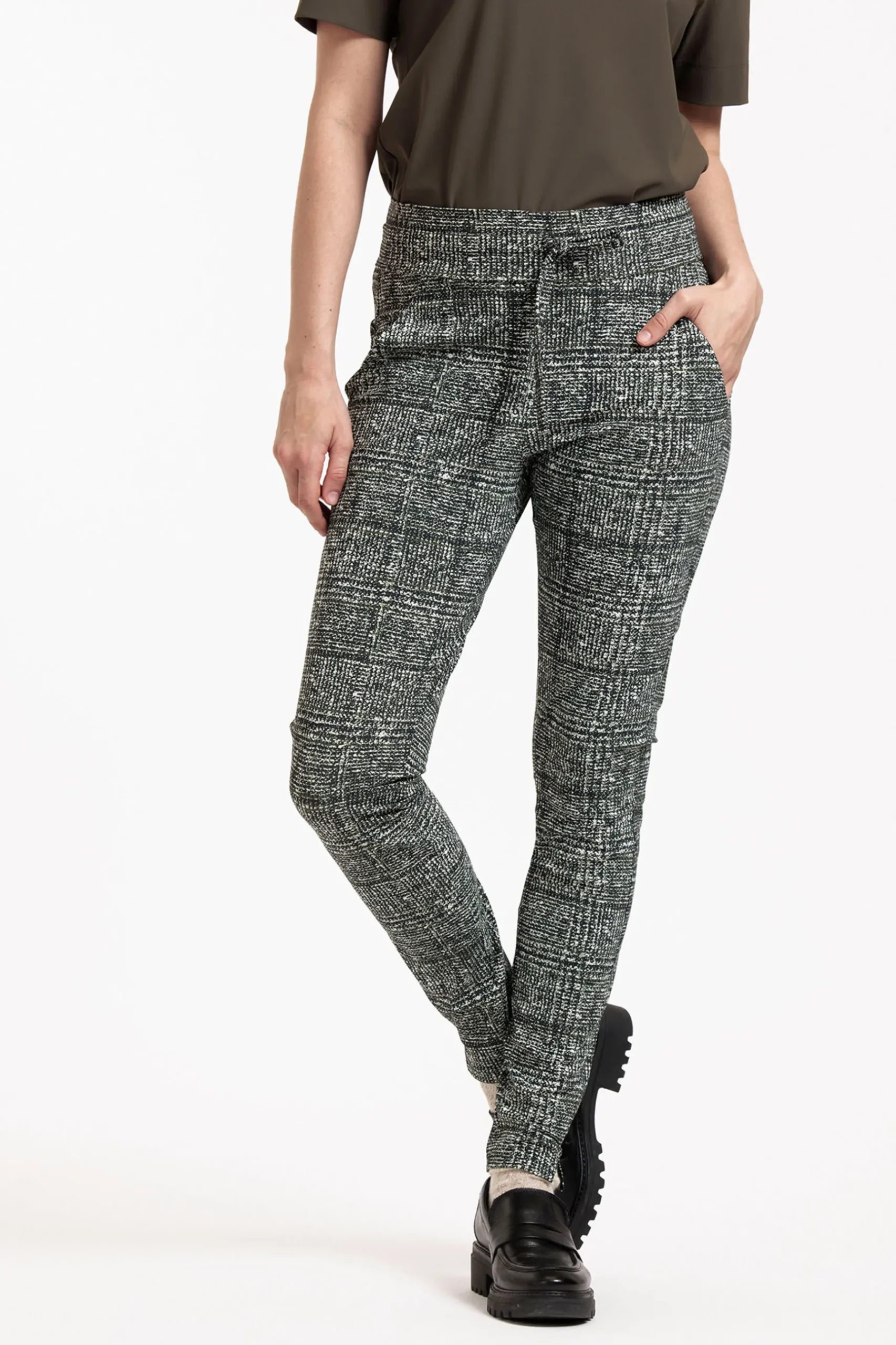 Stairdown check trousers -|Studio Anneloes Best