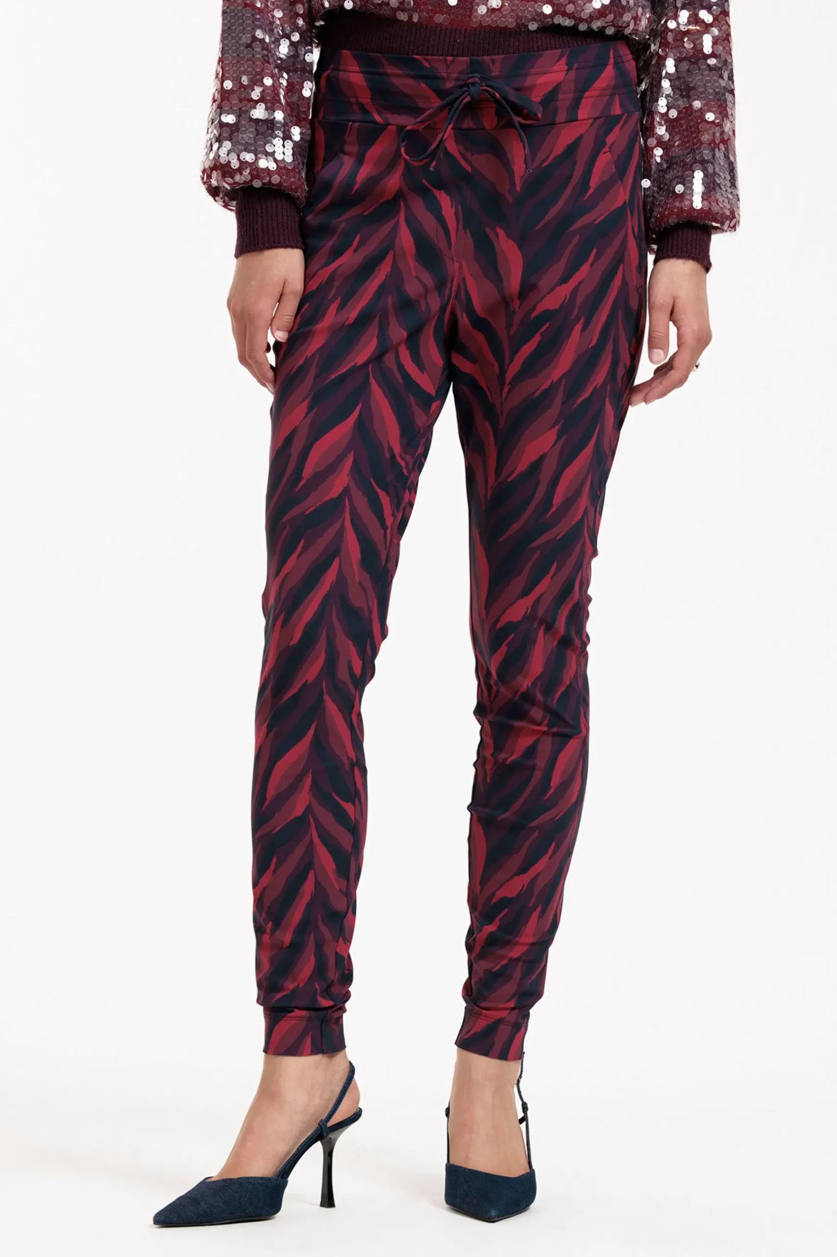 Stairdown leaves trousers -|Studio Anneloes Outlet