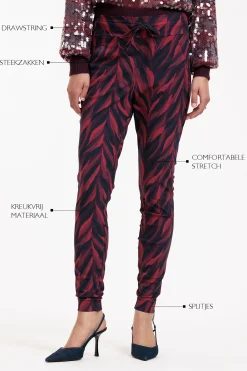 Stairdown leaves trousers -|Studio Anneloes Outlet