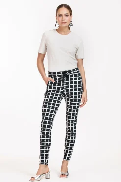 Stairdown squares trousers -|Studio Anneloes Outlet