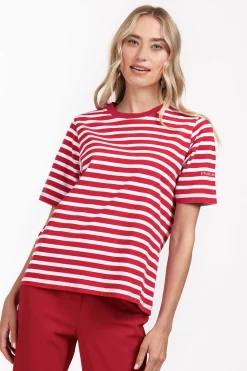 Steffie stripe tshirt -|Studio Anneloes New