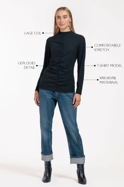 Stephana wrinkle top -|Studio Anneloes New