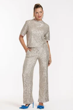 Tracey sequins trousers -|Studio Anneloes New