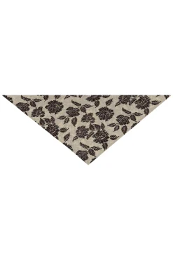 Triangle leopard crepe scarf -|Studio Anneloes Sale