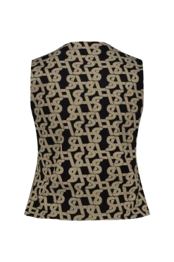 Trixi structure gilet -|Studio Anneloes Fashion