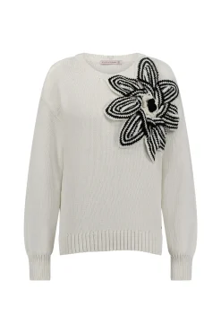 Valerie chunky flower pullover -|Studio Anneloes Outlet