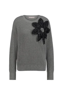Valerie chunky flower pullover -|Studio Anneloes Best