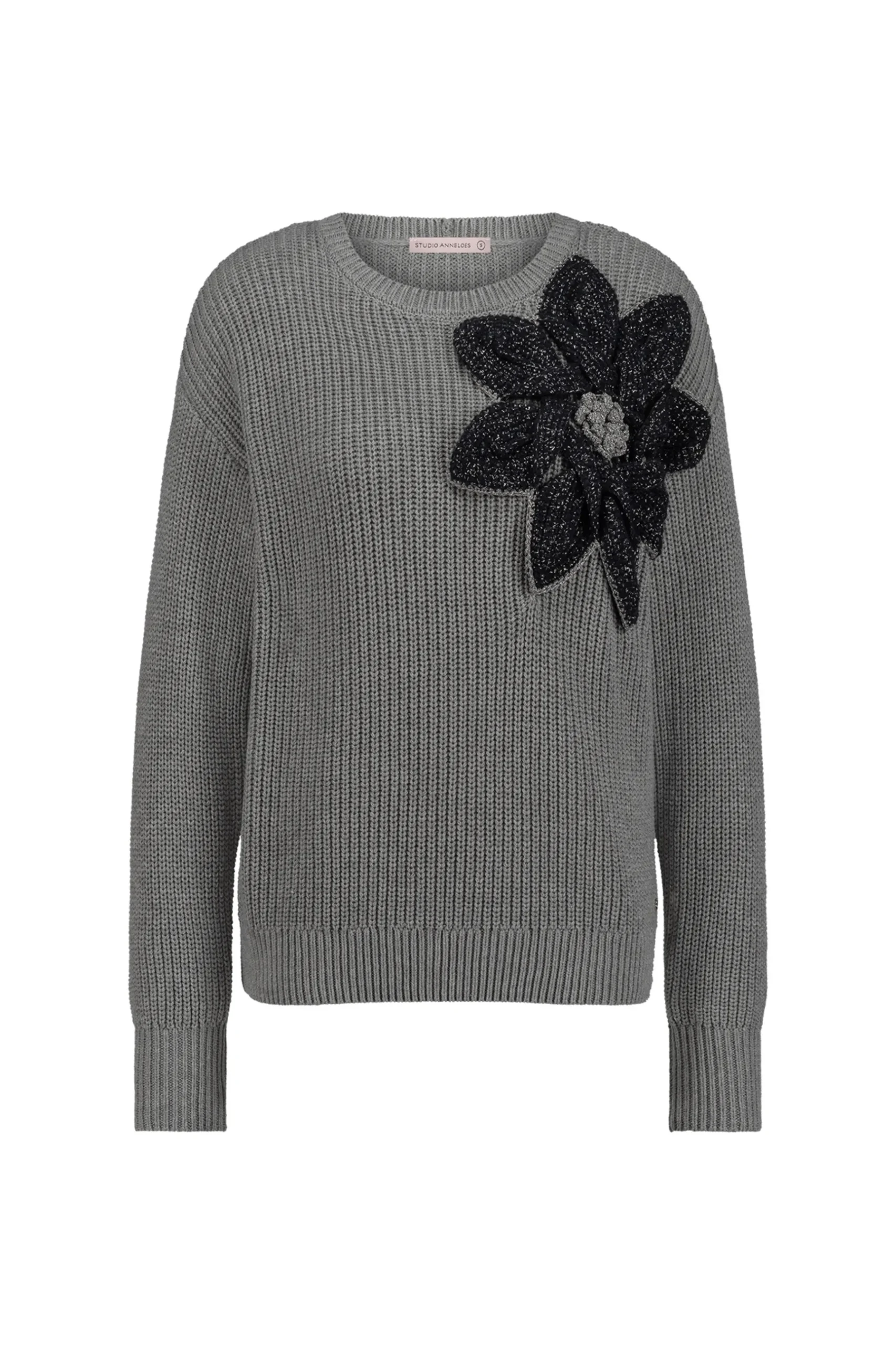 Valerie chunky flower pullover -|Studio Anneloes Best