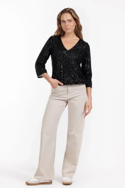 Victoria sequins top -|Studio Anneloes Discount