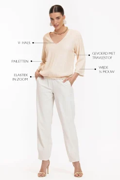 Victoria sequins top -|Studio Anneloes Discount