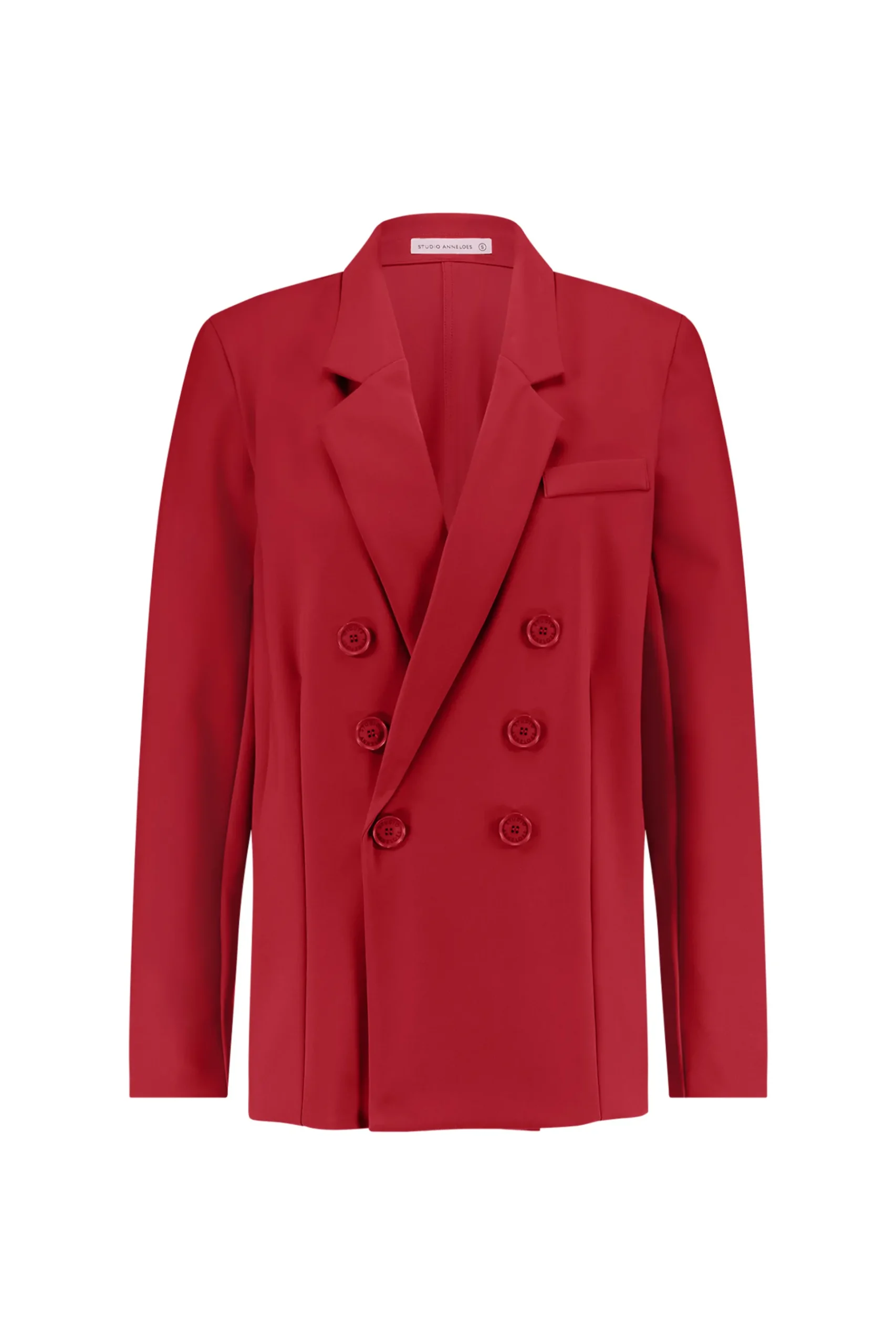 Violet bonded blazer -|Studio Anneloes New